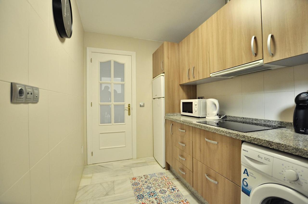 Luminoso Y Coqueto Apartamento Con Jardin Málaga Buitenkant foto