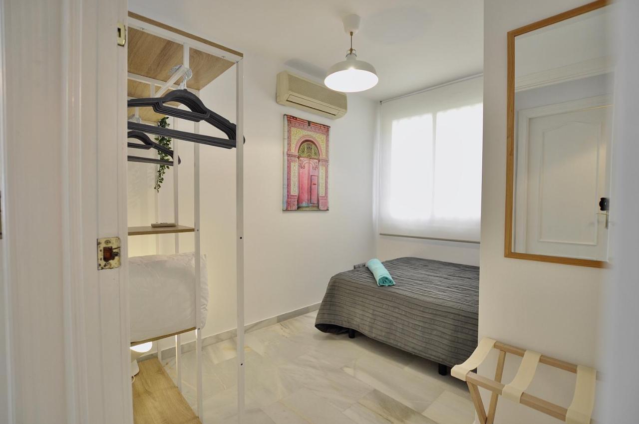 Luminoso Y Coqueto Apartamento Con Jardin Málaga Buitenkant foto
