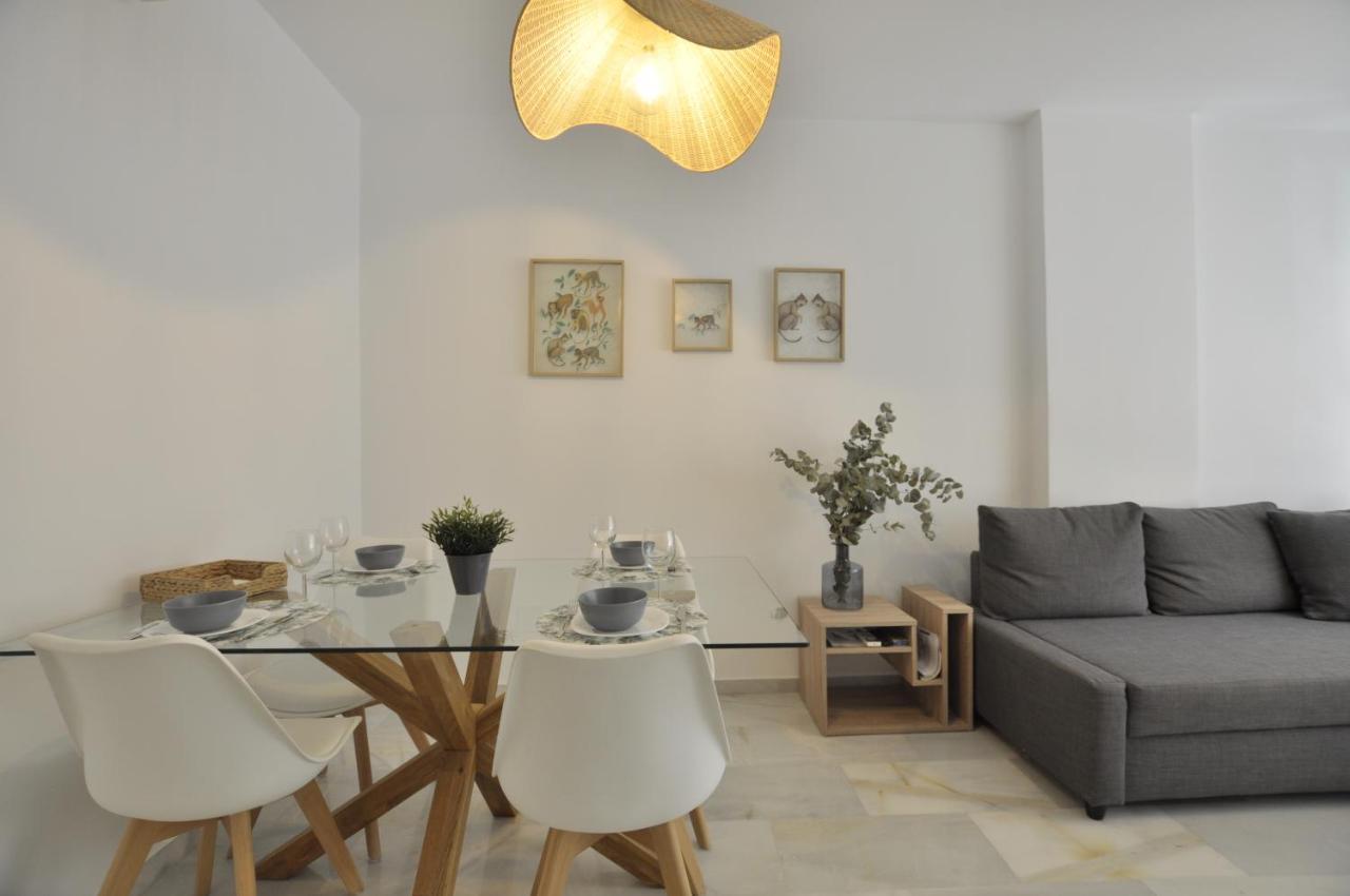Luminoso Y Coqueto Apartamento Con Jardin Málaga Buitenkant foto
